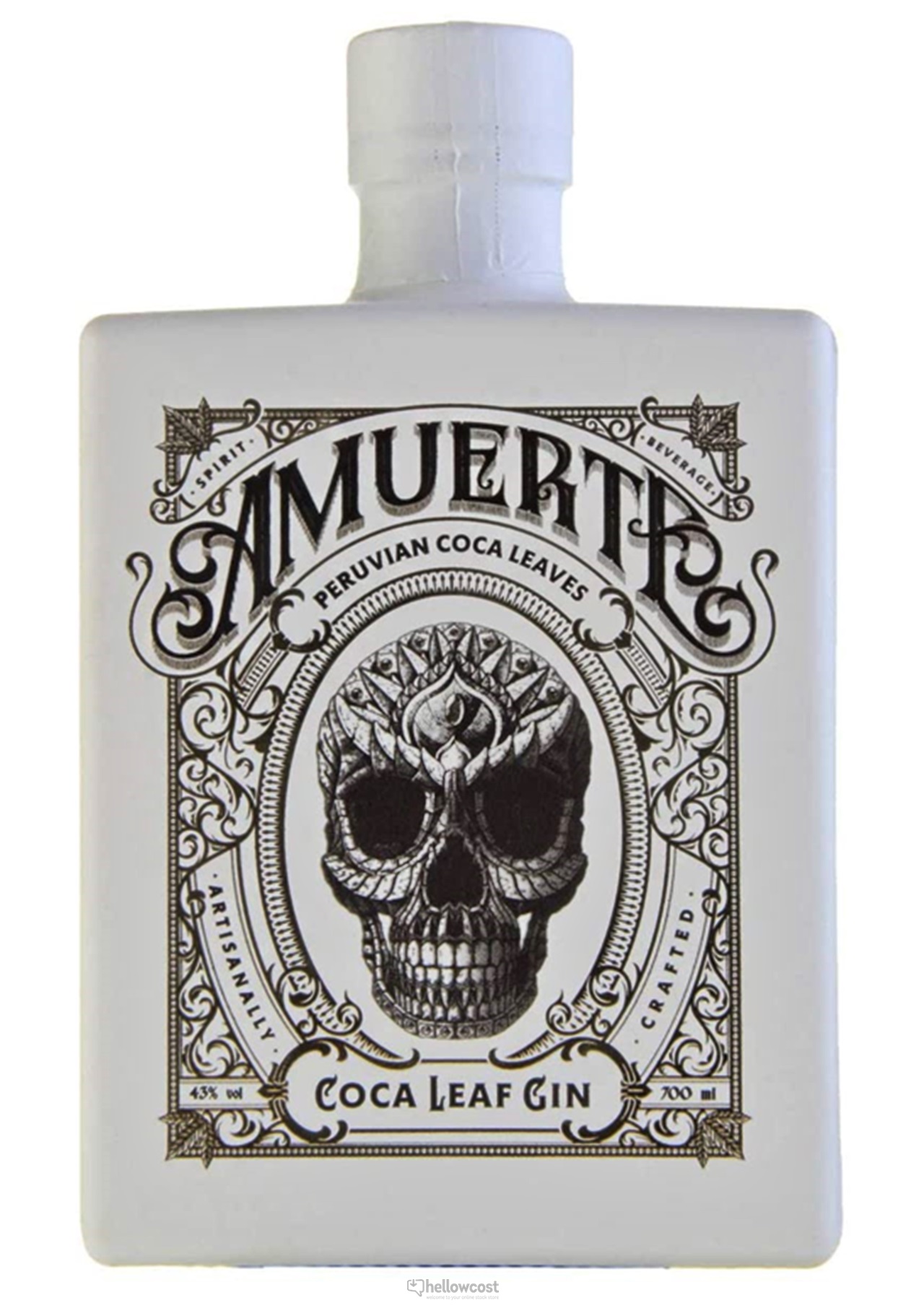 Amuerte Coca Leaf White Edition Gin 43 70 cl Hellowcost