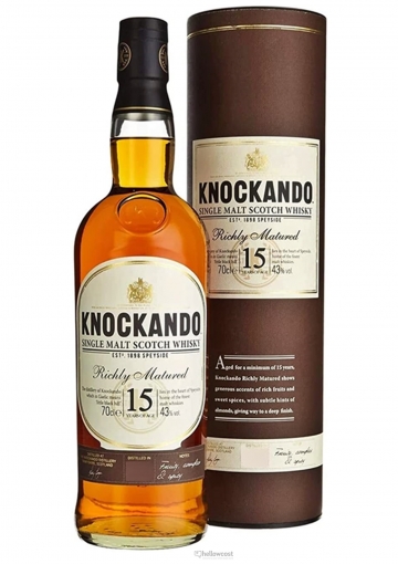 Knockando 15 Years Malt Whisky 43º 70 Cl