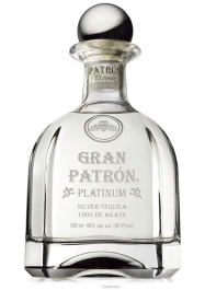 Patron Gran Platinum Tequila 40% 70 cl - Hellowcost