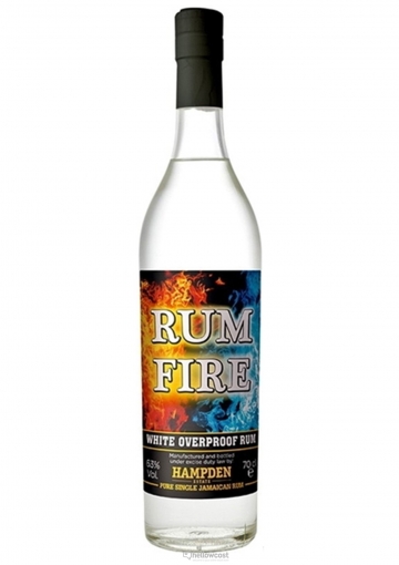 Hampden Fire Overproof Jamaican Ron 63% 70 cl