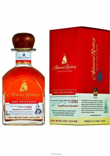 Admiral Rodney Hms Princessa Rhum 40% 70 cl