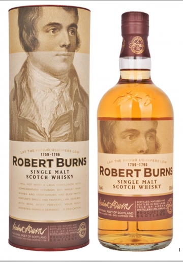 The Arran Robert Burrns Whisky 43% 70 Cl