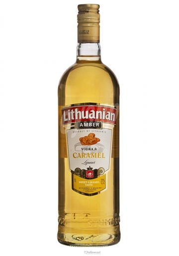 Lithuanian Amber Caramel Vodka 21º 1 Litre