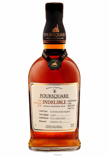 Fourscuare Indeleble 11 Years Rhum 48% 70 cl