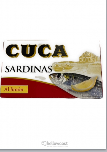 Cuca Sardines au Citron Boîte 120 gr.
