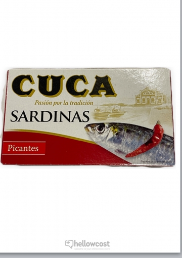 Cuca Sardinas Picantes en Aceite de Girasol 120 gr.