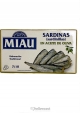 Miau Small Sardines in Olive Oil Tin 85 gr.