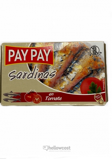 Pay Pay Sardines à la Tomate Boîte 120 gr.