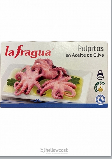 La Fragua Petits Poulpes à l&#039;huile d&#039;olive Boîte 106 gr.