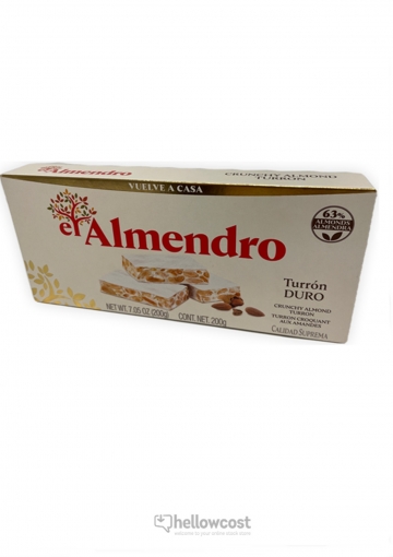 El Almendro Crunchy Almond Turron 200 gr.
