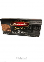 Delaviuda Dark Chocolate Mousse Turron 200 gr. - Hellowcost