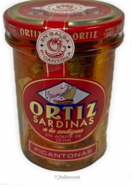 Ortiz Sardinas a la Antigua Tarro 190 gr. - Hellowcost