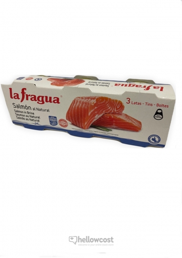 La Fragua Salmon in Brine Pack 3 Tins of 85 gr.