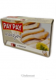Pay Pay Coques au Naturel 45/55 Pièces Boîte 115 gr. - Hellowcost
