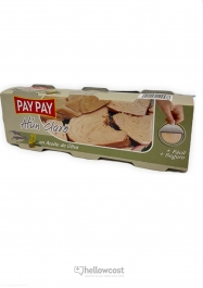 Pay Pay Thon Clair à l'huile d'olive Pack de 3 Boîtes de 70 gr. - Hellowcost