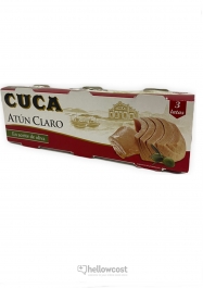 Cuca Light Meat Tuna in Olive Oil Fish with Fishing Rod Tin 112 gr. - Hellowcost
