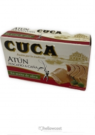 Cuca Light Meat Tuna in Olive Oil Fish with Fishing Rod Tin 112 gr. - Hellowcost