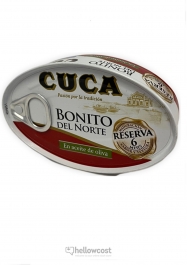 Cuca White Meat Tuna in Olive Oil 6 Months of Maturation Tin 112 gr. - Hellowcost