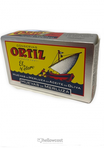 Ortiz Huevas de Merluza en Aceite de Oliva Lata 110 gr.