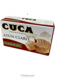 Cuca Light Meat Tuna in Olive Oil Pack 3 Tins of 92 gr. - Hellowcost