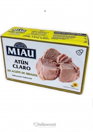 Miau Light Meat Tuna in Sunflower Oil Tin 110 gr. - Hellowcost