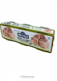 Miau Atún Claro en Aceite de Girasol Lata 200 gr. - Hellowcost