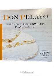 Don Pelayo Crunchy Peanut Turron Round 200 gr. - Hellowcost