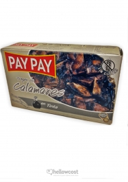 Pay Pay Tacos de Pota en Aceite de Girasol Lata 115 gr. - Hellowcost
