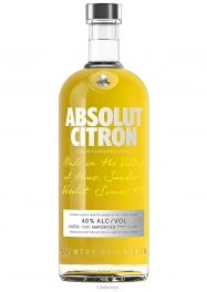 Absolut Citron Vodka 40% 1 Litre - Hellowcost