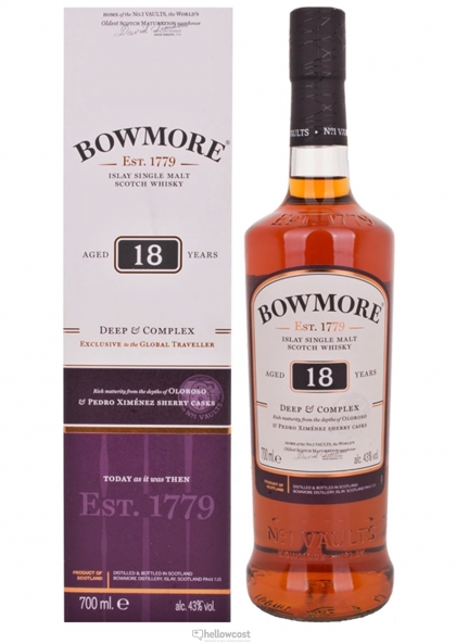 Bowmore 18 Ans Scotch Whisky 43° Etui - Bowmore - Ecossais Whiskies &  Bourbons Spiritueux - XO-Vin