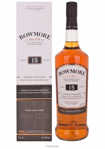 Bowmore 15 Years Whisky 43º 100 cl.