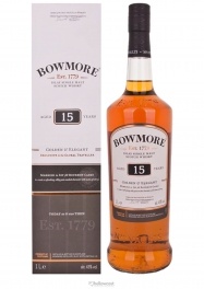 Bowmore 15 Years Golden Elegant Whisky 43% 100 cl - Hellowcost