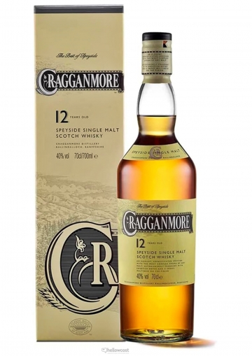 Cragganmore 12 Years Malt Whisky 40º 70 Cl