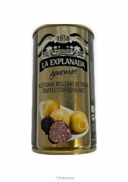 La Explanada Truffle Stuffed Olives 350 gr - Hellowcost