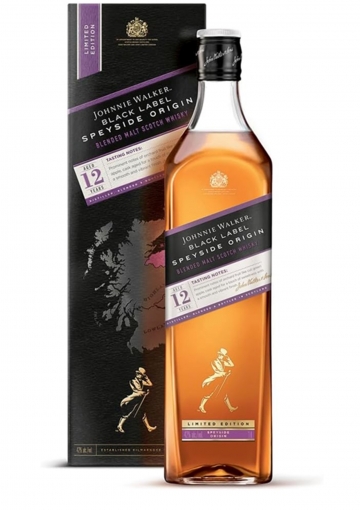 Johnnie Walker Black Label Speyside Origin 42% 100 cl.