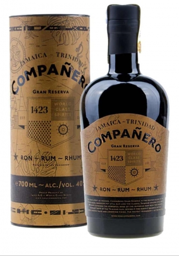 Compañero Gran Reserva Jamaica-Trinidad Ron 40% 70 cl.